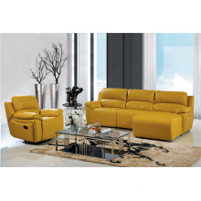 Wohnzimmer Sofa mit modernem echtem Leder Sofa Set (449)